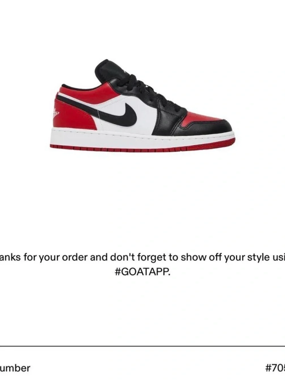 Nike Kids Low Top Sneakers - Black / White / Red